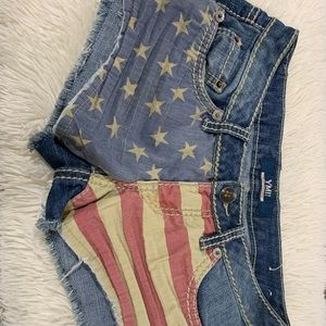 YMI Americana Short Shorts